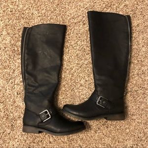 New with box Dunes Women’s Rider black boots 8.5